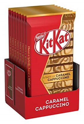 Picture of KITKAT TABLET CARAMEL CAPPUCCINO 112GR